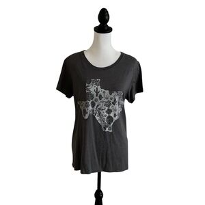 ⭐️Texas Theme, Gray Short Sleeve T-Shirt⭐️